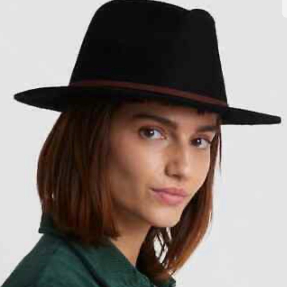 Brixton Valley Wool Fedora Hat New with tags